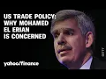 Mohamed El-Erian talks US trade policy fallout market uncertainty bitcoin surges above 123 000