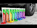 Lagu Funny Crushing Experiment Jelly Slime Cream vs Car! Crushing Crunchy, Soft Things with Car! 💦