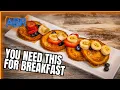 This Round French Toast is SO Delicious - Honey Bee Cafe