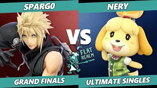 Flat Realm 8 GRAND FINALS - XTR Spargo Cloud Vs TS Nery Isabelle Smash Ultimate SSBU