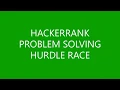 HURDLE RACE PROBLEM SOLVING HACKERRANK