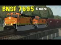Download Lagu Ro-Scale Southline District (BNSF 7695,UP C40-8 Standard Cabs,CSXT Ex CR Dash 8s \u0026 More!)