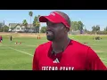Fresno State DE Coach Marcus Hall-Oliver Fall Camp 2026