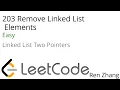 Leetcode 203 Remove Linked List Elements