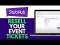 How To Sell Ticketmaster Tickets On Stubhub - Simple Step Selling Mobile Ticket On Stubhub