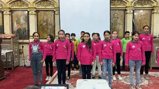 ترنيمة أنا قبطي مسيحي بالحركات من حفلة الرسامة 54 القمص مكاري غبريال بدير مارجرجس بميت دمسيس 