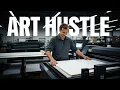 Turning Foamboard Into Fine Art HP R2000 Kongsberg X24 Antique Frame Project