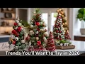 Christmas Tree Styling Trends 2026 15 Stunning Holiday Tree Ideas