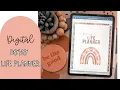Digital Boho Life Planner Happy Honey House Goodnotes Planner iPad Planner Digital Planning