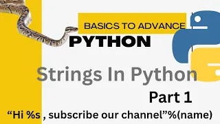 Python String String Representation Quotes Multiline Arrays Immutability Part 1 SparkIQ Edu