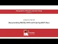 WJUG - Jennifer Strater Documenting RESTful APIs with Spring REST Docs