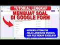 Download Lagu Cara Membuat Soal Online Menggunakan Google Form, Koreksi Otomatis dan Hasilnya Bisa Didownload