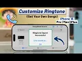Download Lagu How to Set ANY Song as RINGTONE on iPhone 16's!