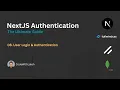 User Login Authentication API The Ultimate NextJS Authentication Guide