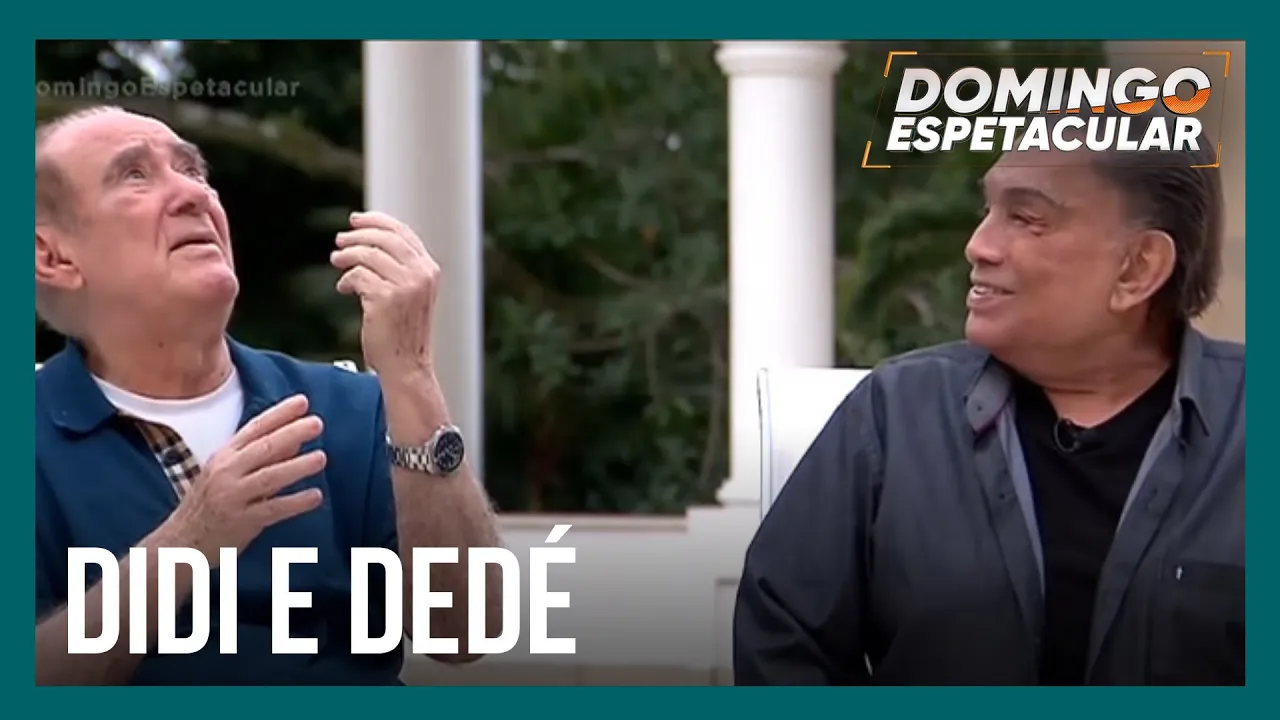 Record 70 anos: Didi e Dedé se reencontram e relembram carreira na televisão