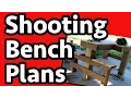 Building A Shooting Bench - Plans Construction