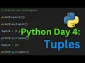 Day 4 Python Tuples and Methods A Comprehensive Guide for Beginners