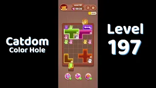 Catdom Color Hole Level 197 Screenshot