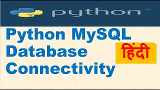1 Python MySQL Database Connectivity Python-MySQL Python Tutorial in Hindi