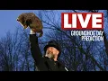 Lagu 🔴Groundhog Day 2026 live: Punxsutawney Phil's prediction