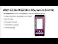 Android Configuration Changes for Noobs