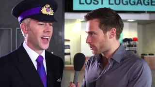 foxy bingo behind the scenes airport ad