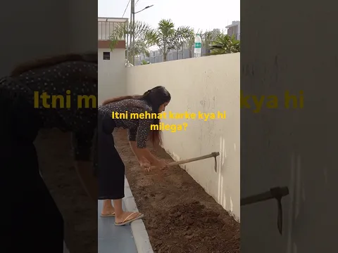 Bas itna hi milega😌  #gardening #shorts #homegarden