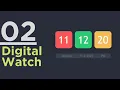 JavaScript Digital Clock Full Project Javascript Bangla Project
