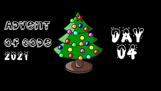Giant Squid Day 04 - Advent of Code 2021