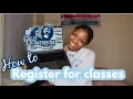 How to register for classes Old dominion University