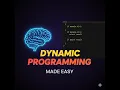 Dynamic Programming Explained in 5 Minutes Beginner s Guide