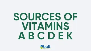 Food sources of vitamins A B C D E and K explained