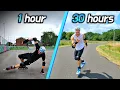 British Guy Learns How to Rollerblade at 34 Years Old - 30 hours Progress