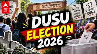 DUSU ELECTION 2026 LIVE UPDATES |ABPLIVE
