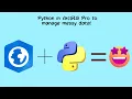ArcGis Pro - Use python to manage messy and inconsistent data