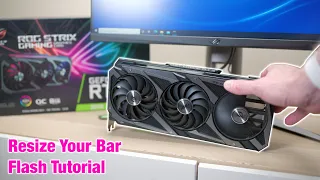 How To Flash NVIDIA 30 Series Resizable BAR Firmware Update Tool VBIOS 3060 Ti 3070 3080 3090