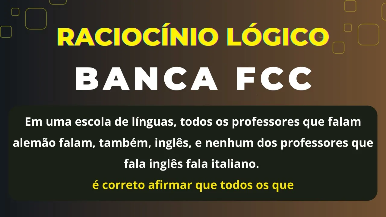 Raciocínio Lógico - Banca #FCC - Questão 25 - Diagramas lógicos, Proposições categóricas