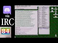 Use Discord chat rooms via IRC on a Vintage Mac or PC