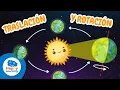 Download Lagu LA TIERRA Y SUS MOVIMIENTOS | ROTACIÓN Y TRASLACIÓN | Happy Learning 🌏 🔁🌍