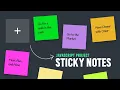 How to Build Sticky Notes App using Javascript Beginner Projects
