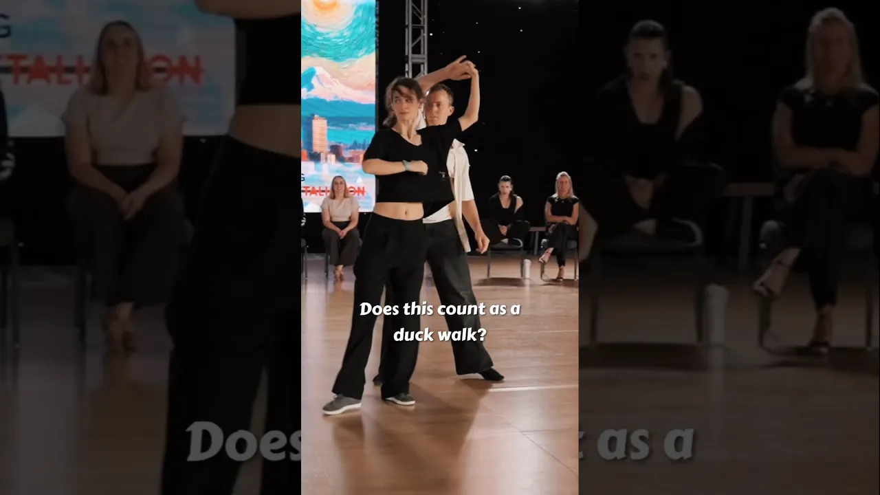 I tried 🥺🤷 #duckwalk #improv #westcoastswing