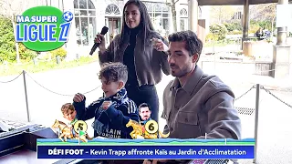 kevin trapp challenges ka s at the jardin dacclimatation attractions my super ligue 1 episo 