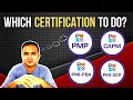 Best PM Certifications by PMI PMP CAPM PMI-PBA PMI-ACP
