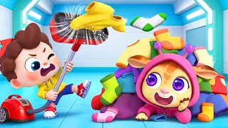 お部屋をすっきり！おかたづけのうた | イエス！ネオ | 赤ちゃんが喜ぶ歌 | 童謡 | アニメ | 動画 | ベビーバス| BabyBus