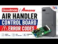 The AMST24BU1300AA Air Handler Control Board Error Codes Part PCBCM301V0001S