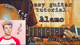Download Alamo - Alec Benjamin//ultimate guitar tutorial (Chord strumming+fingerpicking+play along+full tabs) MP3