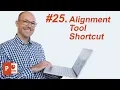 How to Align and Distribute Objects in PowerPoint Keyboard Shortcuts