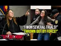 Out Of Control Karen Refuses To Leave Judge Orders Police Escort