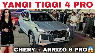 YANGI INAMARKA KELDI..! Chery TIGGO 4 PRO✅️ CHERY AVTOSALON NARXLARI 2026 Черри нархлари 2026