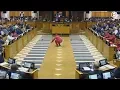 Julius Malema leads with the vosho as EFF MPs are sworn in